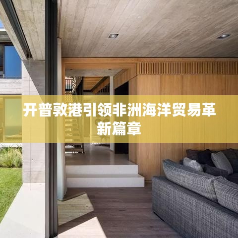 开普敦港引领非洲海洋贸易革新篇章