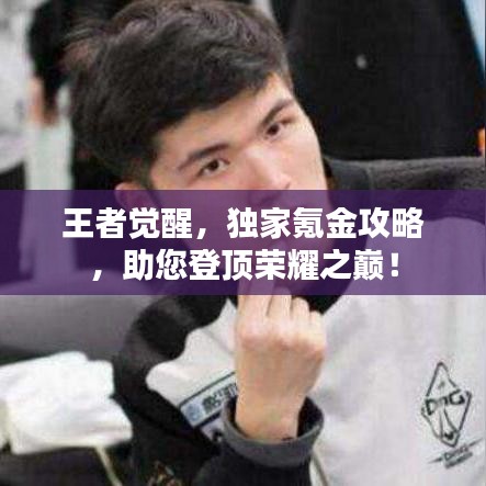 王者觉醒，独家氪金攻略，助您登顶荣耀之巅！