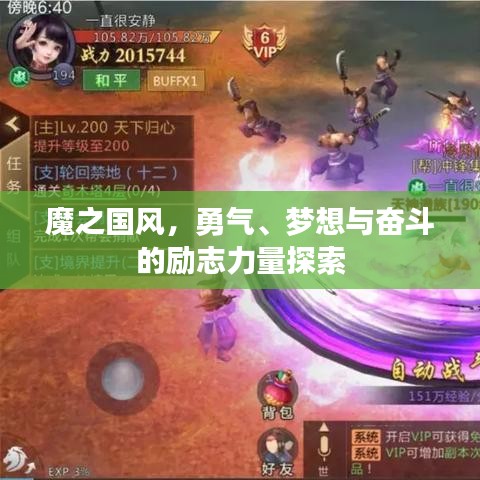 魔之国风,勇气、梦想与奋斗的励志力量探索