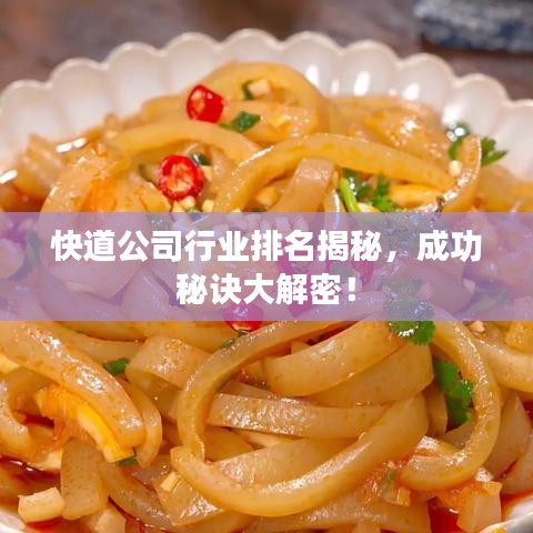 快道公司行业排名揭秘，成功秘诀大解密！