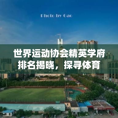 世界运动协会精英学府排名揭晓，探寻体育领域顶尖学府！