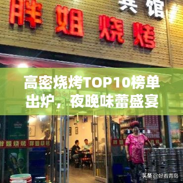 高密烧烤TOP10榜单出炉，夜晚味蕾盛宴绝佳之选