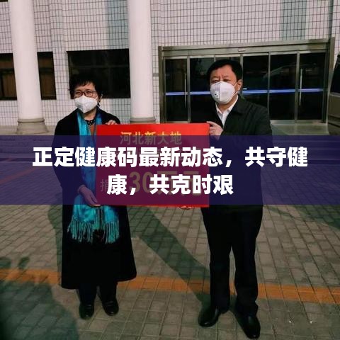 正定健康码最新动态，共守健康，共克时艰
