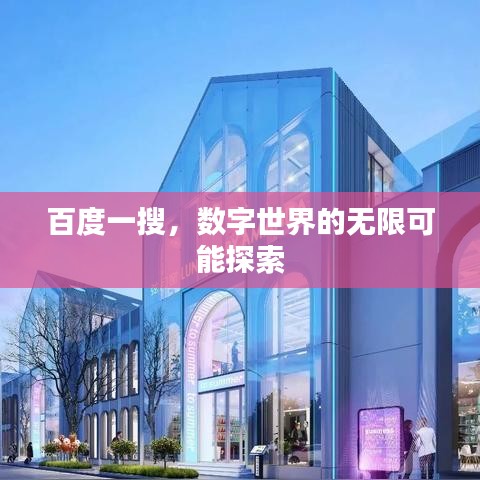 百度一搜,数字世界的无限可能探索