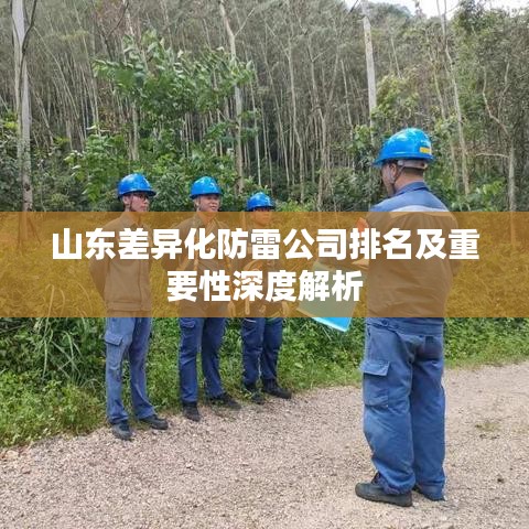 山东差异化防雷公司排名及重要性深度解析