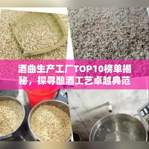 酒曲生产工厂TOP10榜单揭秘，探寻酿酒工艺卓越典范