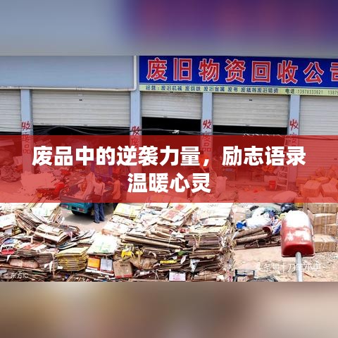 废品中的逆袭力量，励志语录温暖心灵