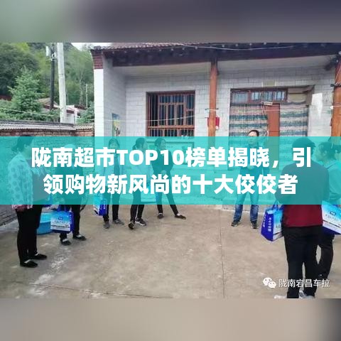 陇南超市TOP10榜单揭晓，引领购物新风尚的十大佼佼者
