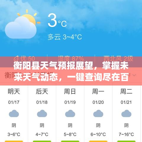 衡阳县天气预报展望，掌握未来天气动态，一键查询尽在百度