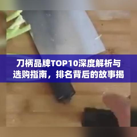 刀柄品牌TOP10深度解析与选购指南，排名背后的故事揭秘