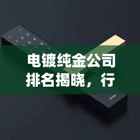 电镀纯金公司排名揭晓，行业领军者的成功奥秘探索