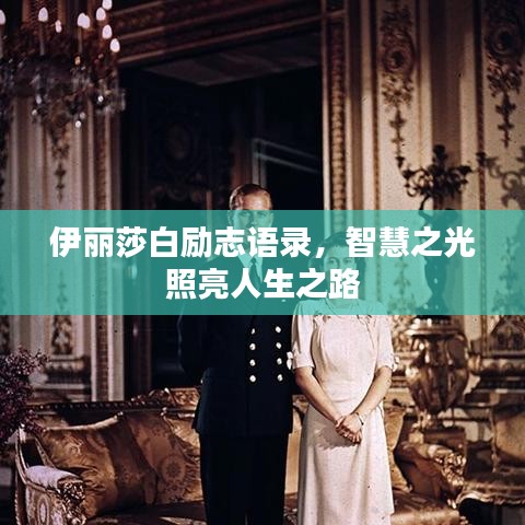 伊丽莎白励志语录,智慧之光照亮人生之路