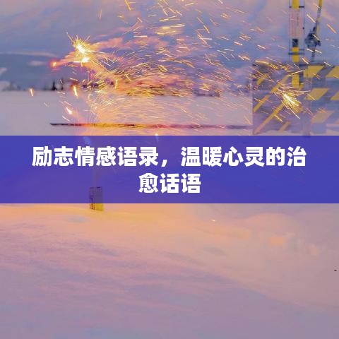 励志情感语录，温暖心灵的治愈话语