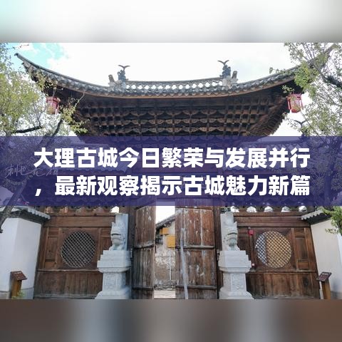 大理古城今日繁荣与发展并行，最新观察揭示古城魅力新篇章