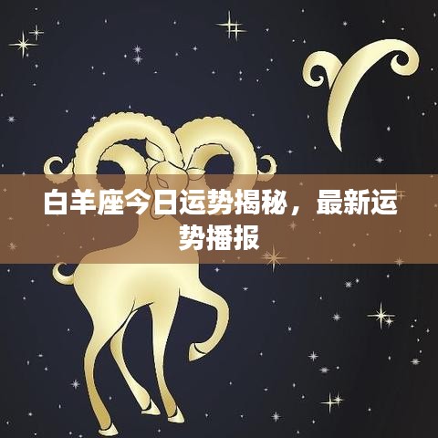 白羊座今日运势揭秘，最新运势播报