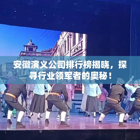 安徽演义公司排行榜揭晓,探寻行业领军者的奥秘!