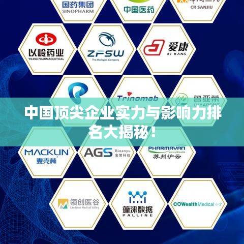 中国顶尖企业实力与影响力排名大揭秘!