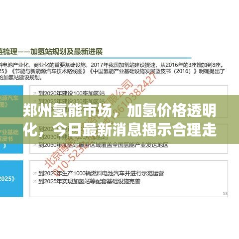 郑州氢能市场，加氢价格透明化，今日最新消息揭示合理走向