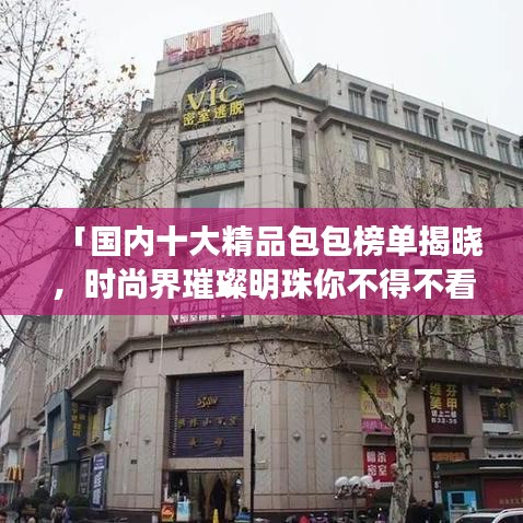 「国内十大精品包包榜单揭晓，时尚界璀璨明珠你不得不看！」