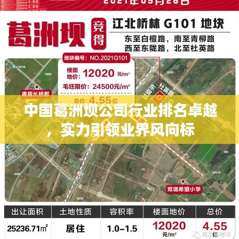 中国葛洲坝公司行业排名卓越，实力引领业界风向标