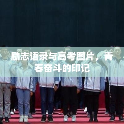 励志语录与高考图片,青春奋斗的印记