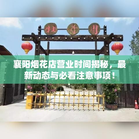 襄阳烟花店营业时间揭秘，最新动态与必看注意事项！