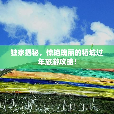 独家揭秘，惊艳瑰丽的稻城过年旅游攻略！