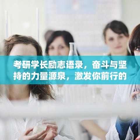 考研学长励志语录，奋斗与坚持的力量源泉，激发你前行的动力！