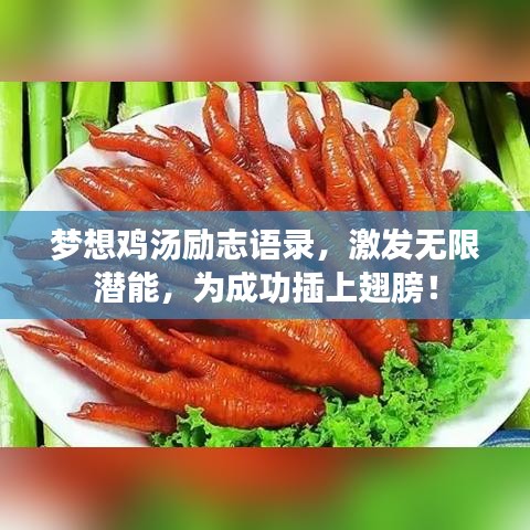 梦想鸡汤励志语录，激发无限潜能，为成功插上翅膀！