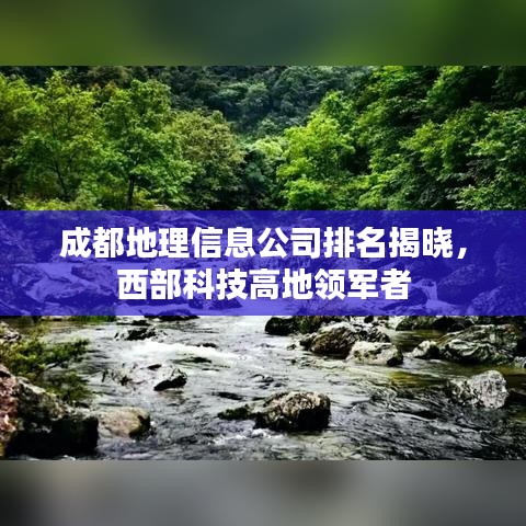 成都地理信息公司排名揭晓，西部科技高地领军者