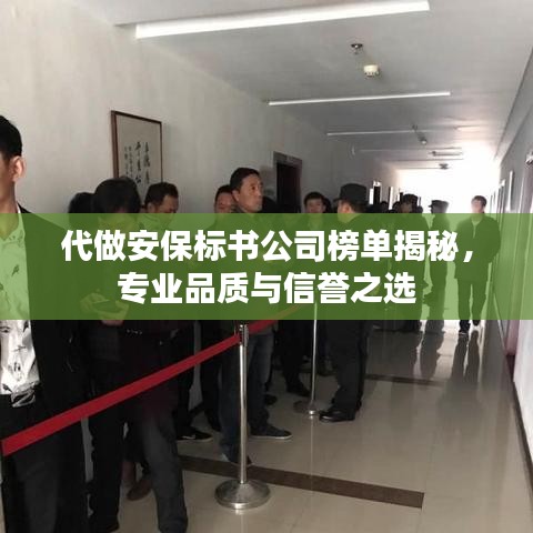 代做安保标书公司榜单揭秘，专业品质与信誉之选