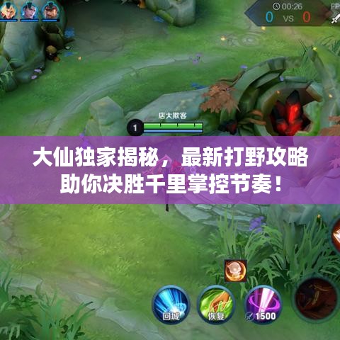 大仙独家揭秘,最新打野攻略助你决胜千里掌控节奏!