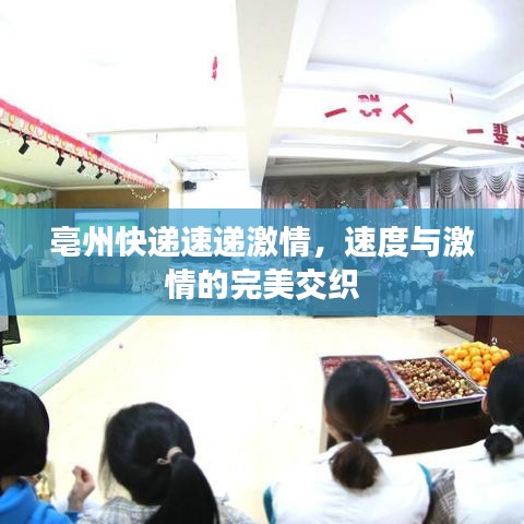 亳州快递速递激情，速度与激情的完美交织