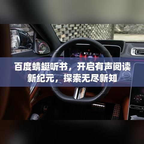 百度蜻蜓听书，开启有声阅读新纪元，探索无尽新知