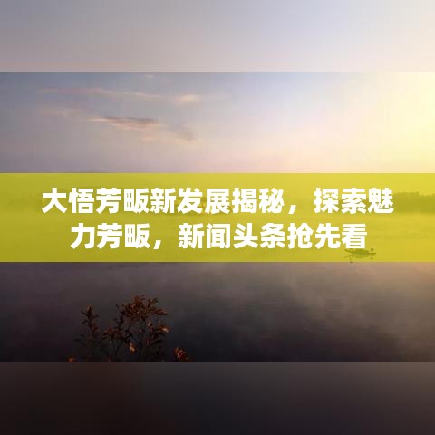 大悟芳畈新发展揭秘,探索魅力芳畈,新闻头条抢先看