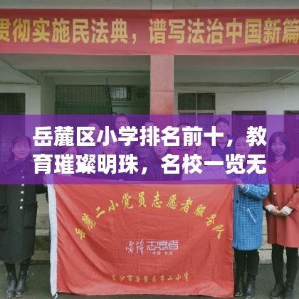 岳麓区小学排名前十，教育璀璨明珠，名校一览无遗