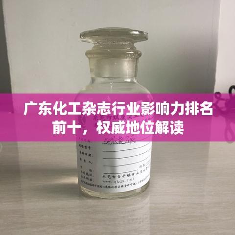 广东化工杂志行业影响力排名前十，权威地位解读
