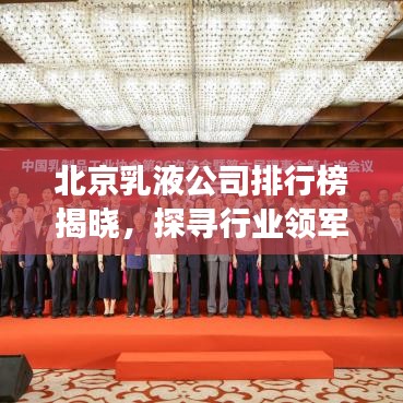北京乳液公司排行榜揭晓，探寻行业领军者的成功秘诀！