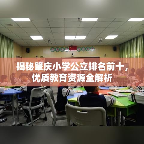 揭秘肇庆小学公立排名前十,优质教育资源全解析