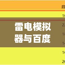雷电模拟器与百度搜索，探索无缝连接，体验极致搜索之旅