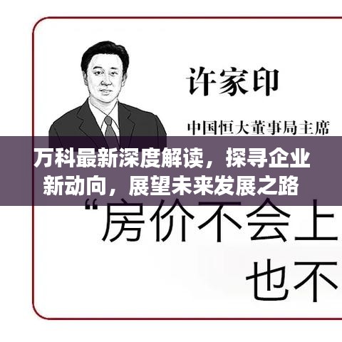 万科最新深度解读，探寻企业新动向，展望未来发展之路