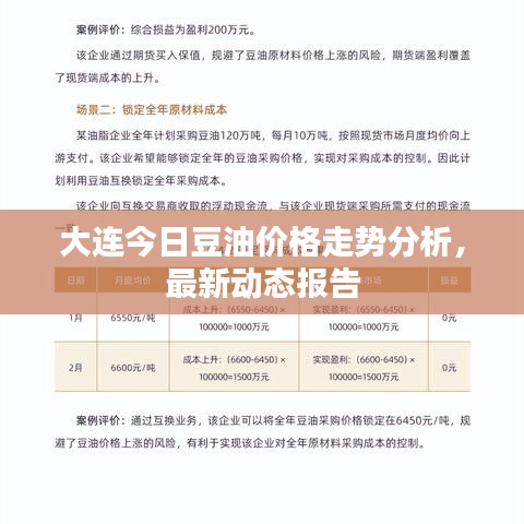 大连今日豆油价格走势分析，最新动态报告