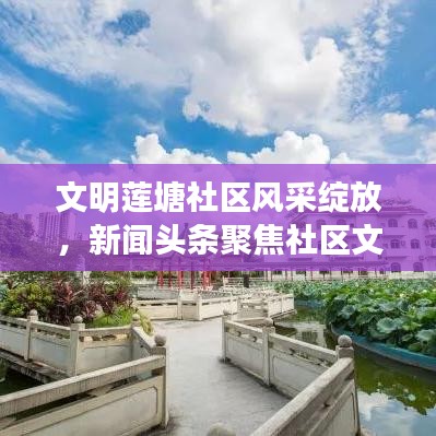 文明莲塘社区风采绽放，新闻头条聚焦社区文明建设