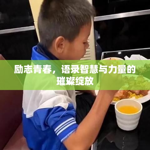 励志青春,语录智慧与力量的璀璨绽放