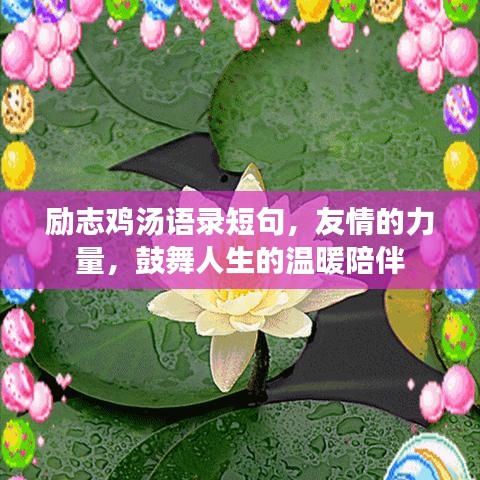 励志鸡汤语录短句，友情的力量，鼓舞人生的温暖陪伴