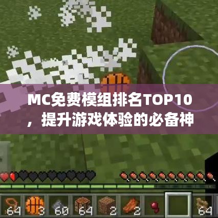 MC免费模组排名TOP10,提升游戏体验的必备神器!