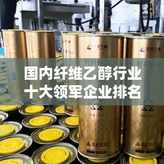 国内纤维乙醇行业十大领军企业排名