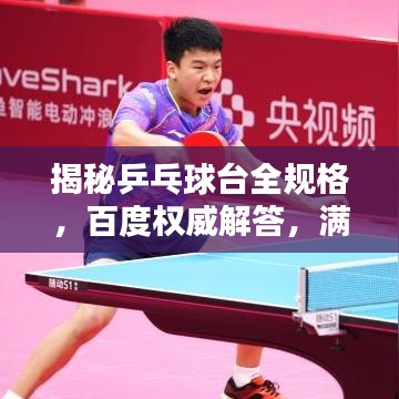 揭秘乒乓球台全规格，百度权威解答，满足你所有需求！