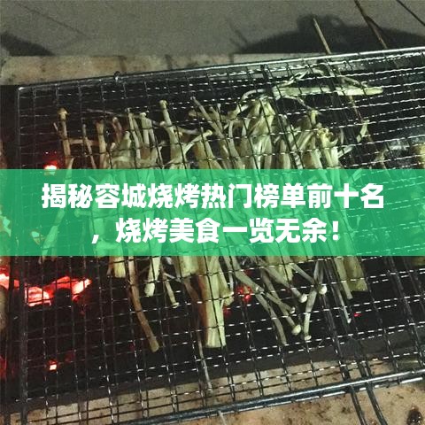 揭秘容城烧烤热门榜单前十名,烧烤美食一览无余!