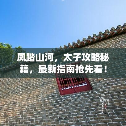 凤踏山河，太子攻略秘籍，最新指南抢先看！